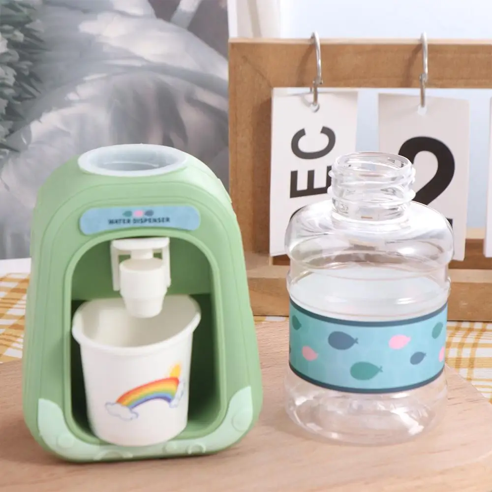 Kitchen Toy Drinking Fountain Machine Mini Water Dispenser Water Juice Milk Drinking Fountain Toy Simulation Water Dispenser