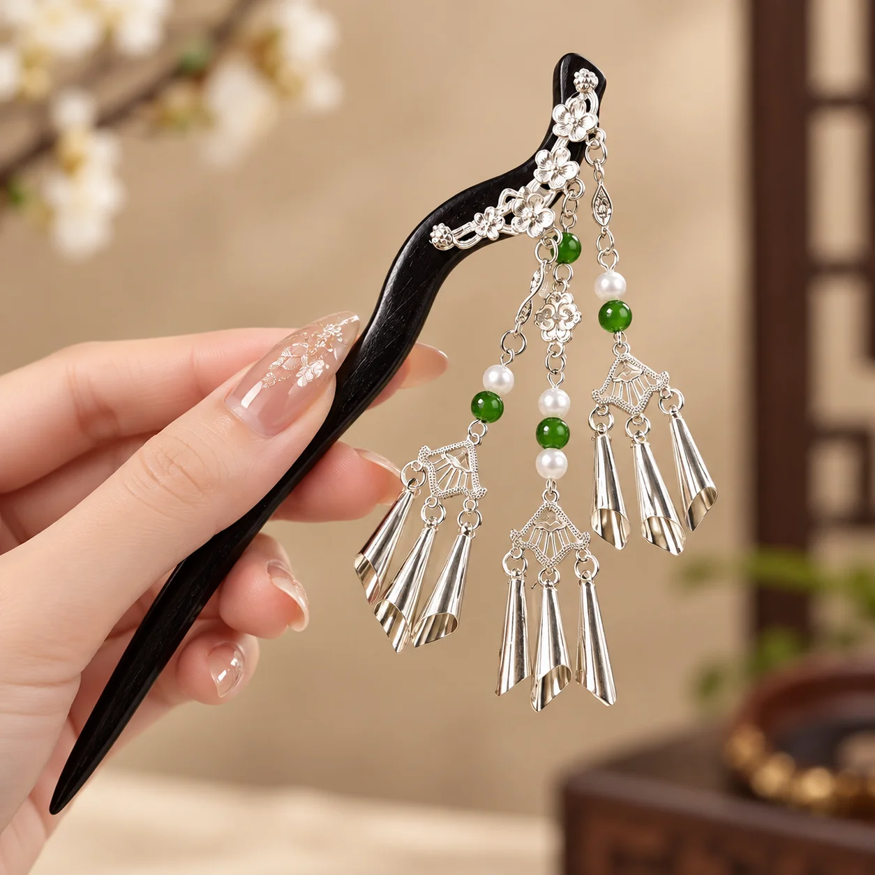 Gümüş Uçlu, Yeşim Taşlı, Uzun - Travel Hair Accessories incelemesi ve fiyatı