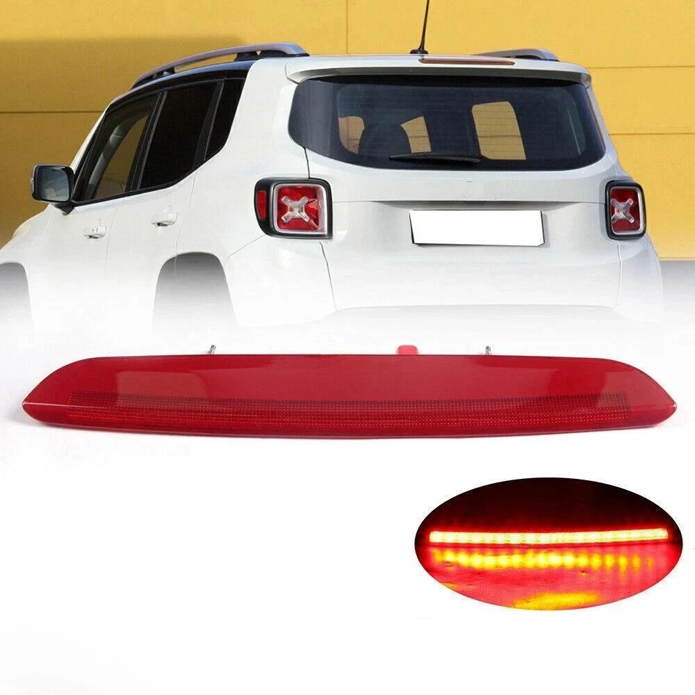 68247167AA 53393384 51953596  For JEEP RENEGADE 2015-2020 Center Third Brake Light High Mount Rear Stop Lamp