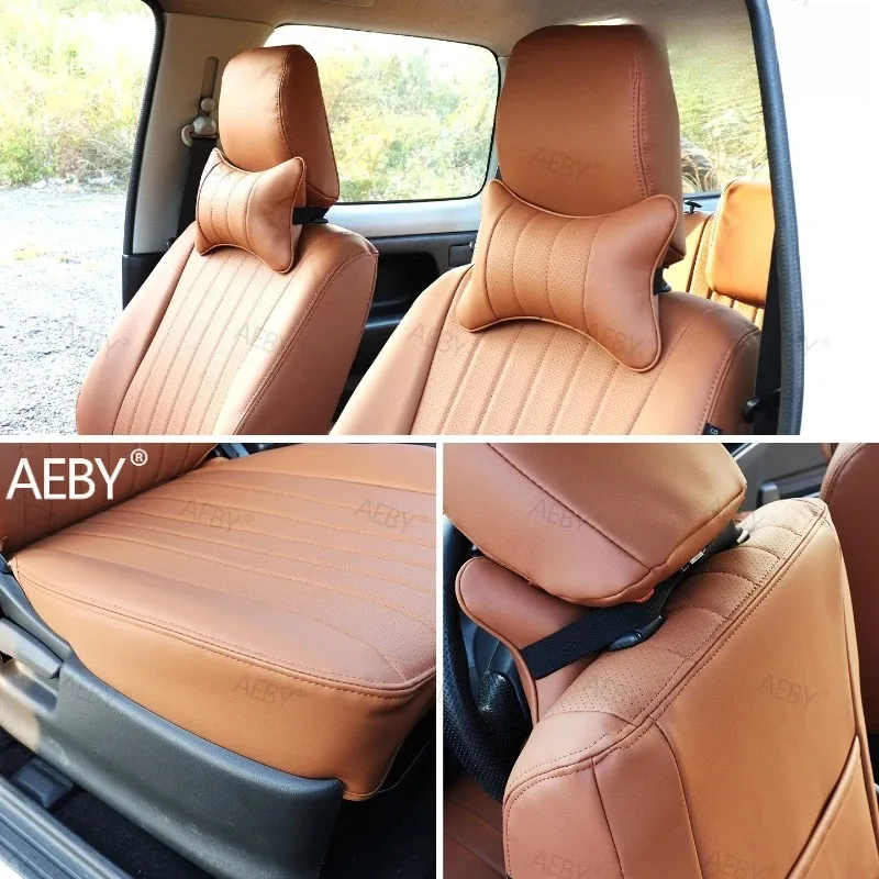 For Suzuki Jimny 1998-2018 Full seat cover,Full set of PU leather seat covers high density foam,Waterproof and anti-slip