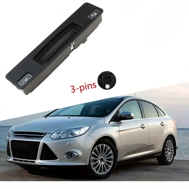

ABS Boot Tailgate Handle Trunk Handle Switch Controls Car Interior Locking System For Ford Focus 2015-2018 F1EB-19B514-AE