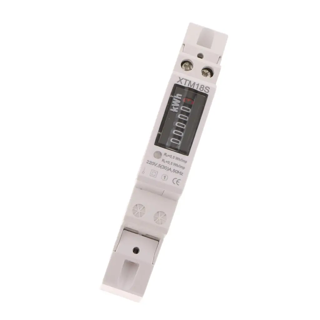 Счетчик энергии, цифровой киловатт-часы, счетчик кВтч, киловатт-метр DIN
