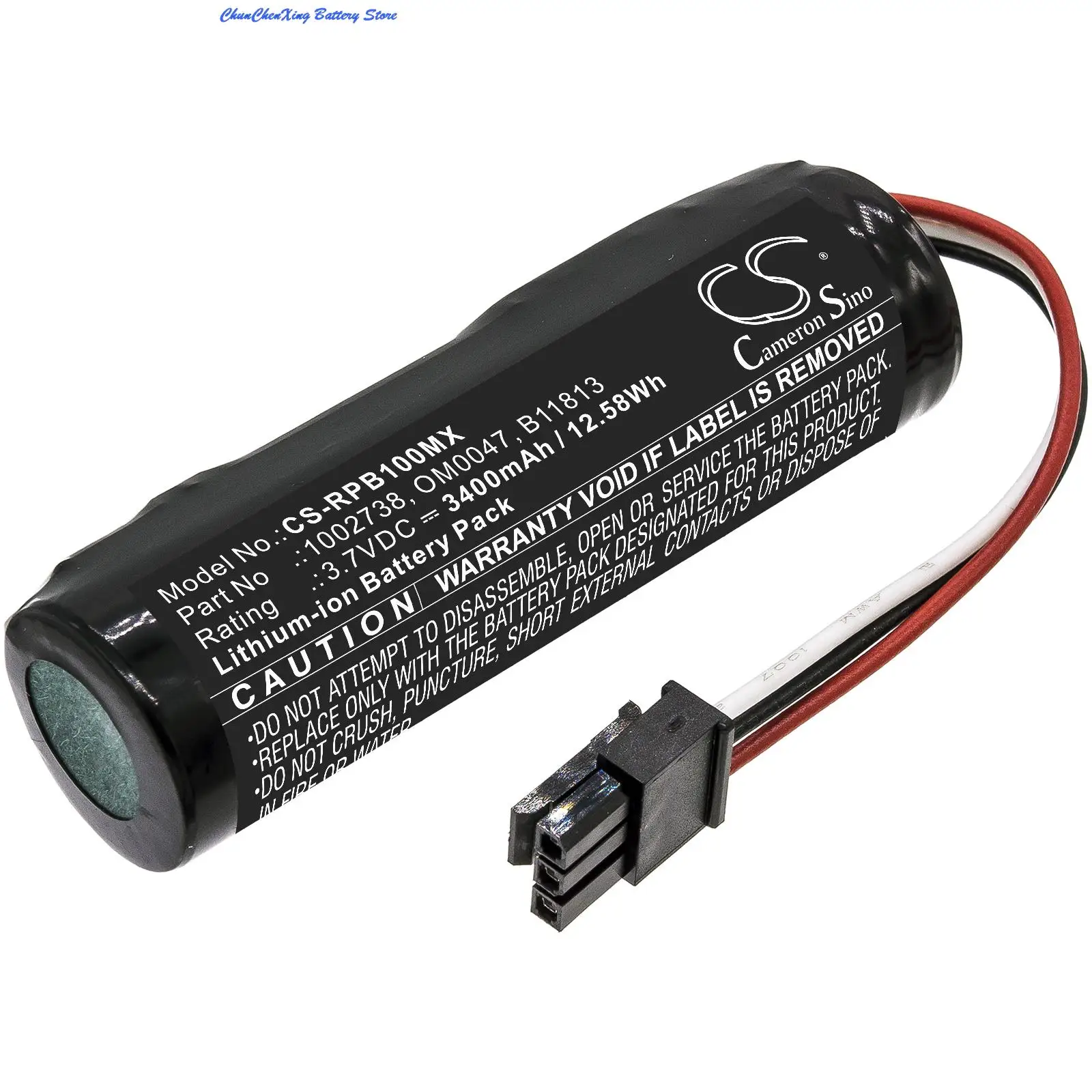 100% NEW2600mAh/3400mAh Battery for Respironics/Philips BiliChek Noninvasive Bilirubin Analyzer, For Respironics Assesment