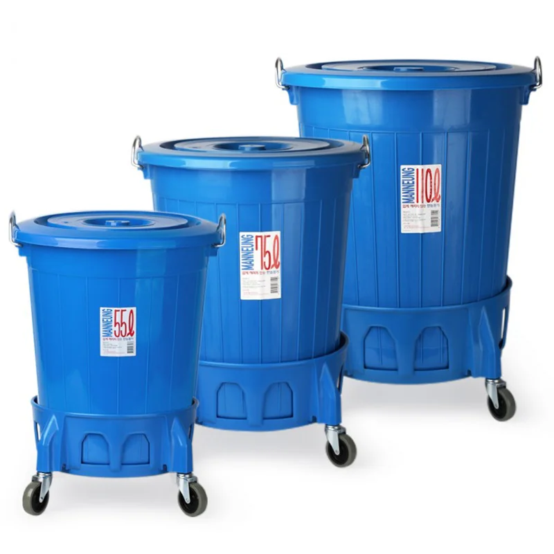 Trash can for all-round Enterprise Small bucket with large capacity