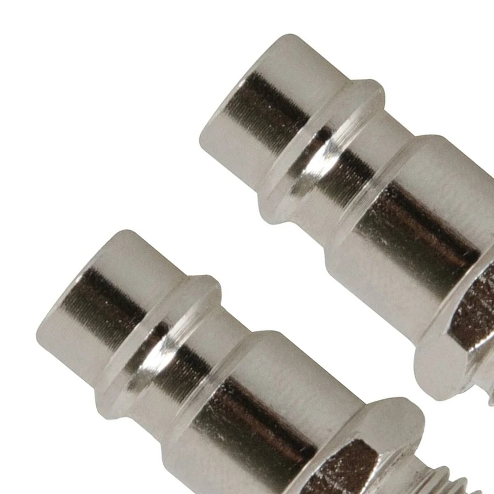 2Pcs 32mm Quick Release Euro Compressed Air Line Coupler Connector Fitting 1/4in BSP Male Adapter Air Compressor Accessories