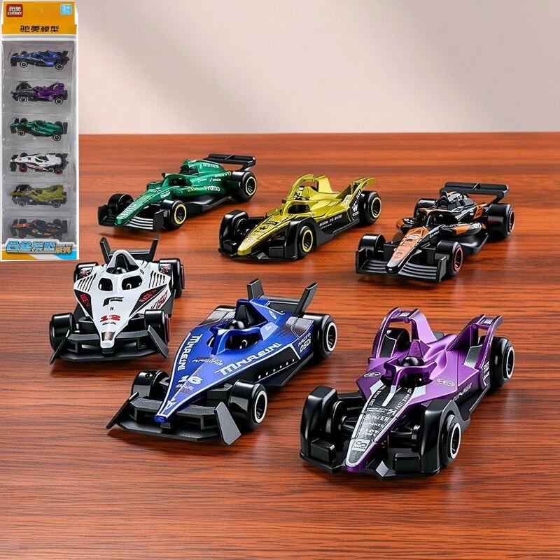 

1:64 Alloy Racing Car Vintage Vehicle Children's Simulation Alloy Pocket Mini Alloy Car Model Gift Series