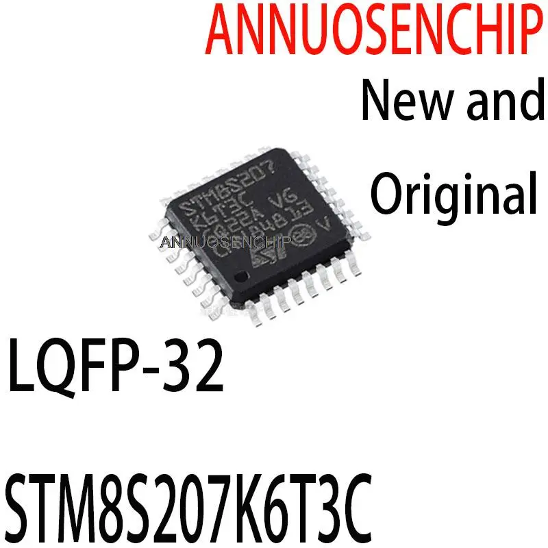 1PCS New and Original STM8S207 K6T3C 8S207K6T3C 8S207 LQFP-32 STM8S207K6T3C