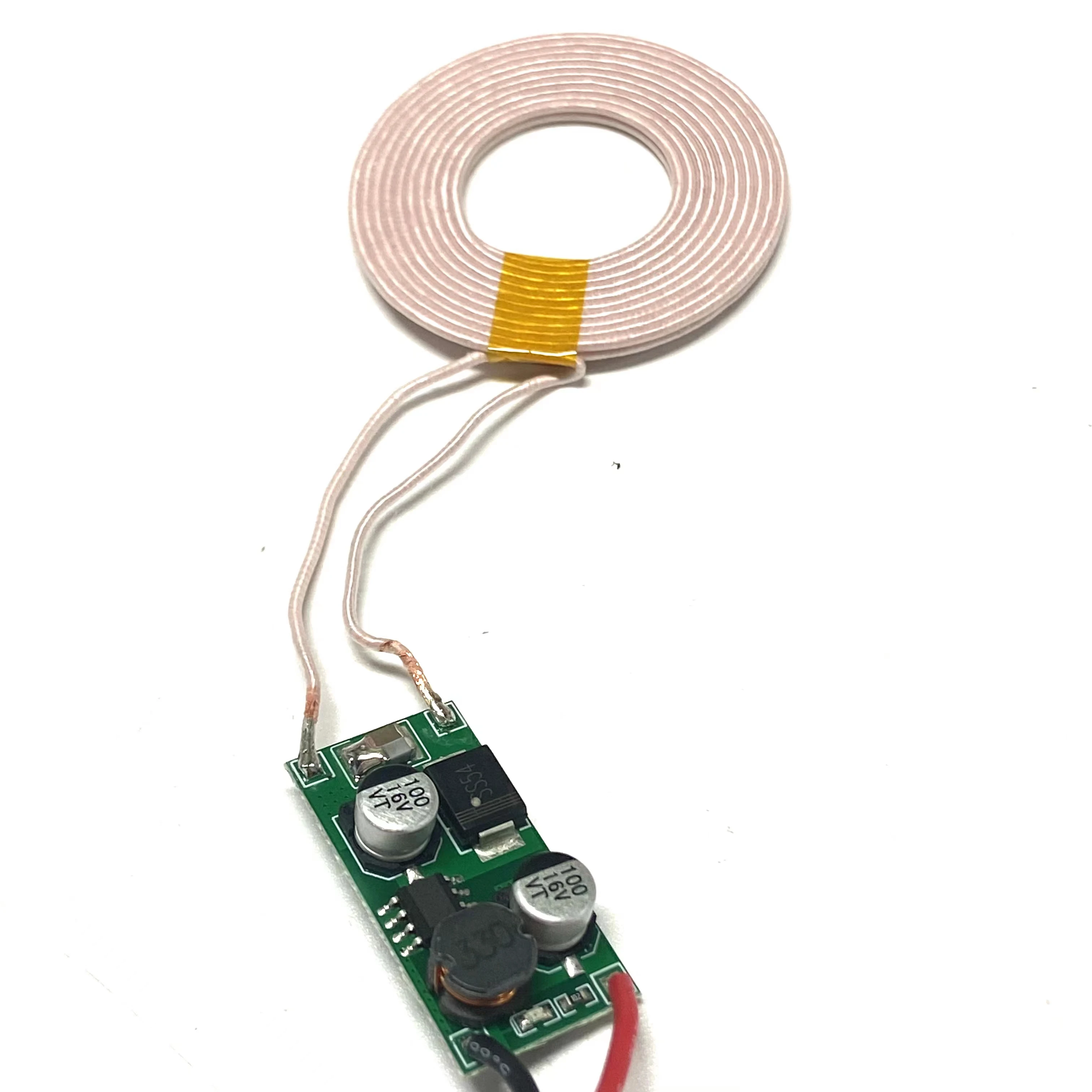 Modulo di alimentazione Wireless 5 v1a/5 v2a scheda trasmettitore-ricevitore di ricarica Wireless