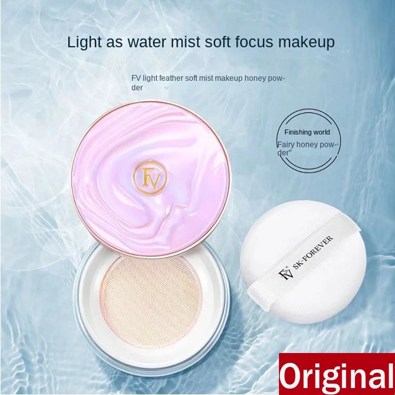 FV Finish Powder Waterproof Concealer Setting Powder Finish Makeup Oil-control Korean Face Powder SK Makeup Foundationl