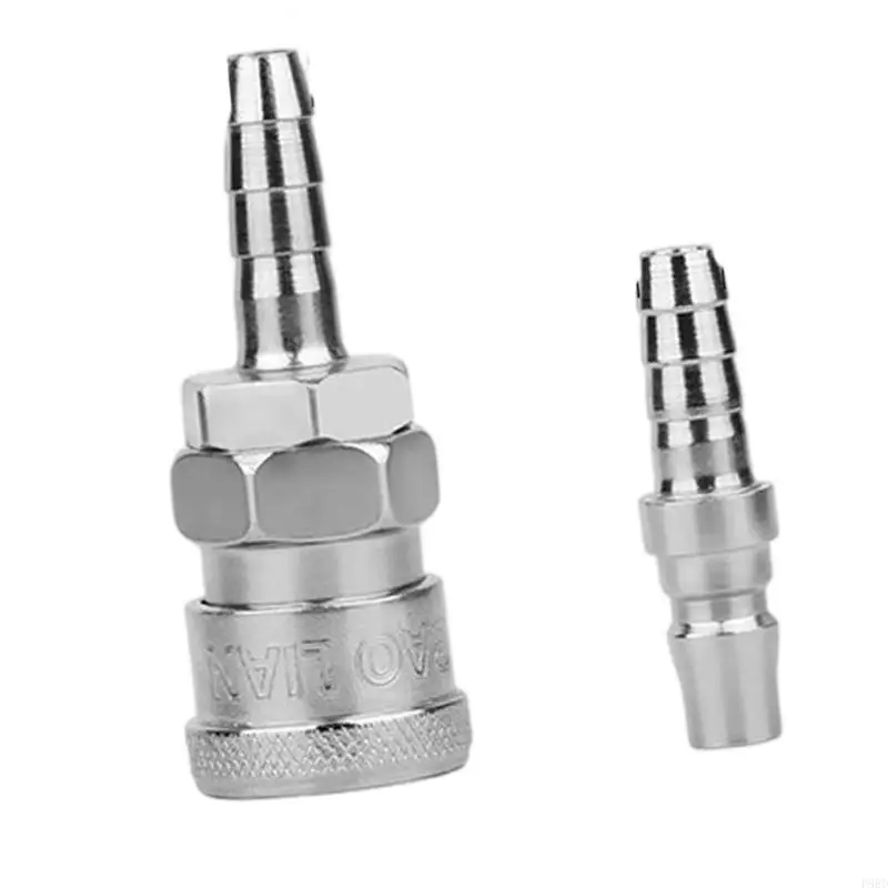  Reinforced Meal Air Tool Fitting For High Pressure Air Tool Gas Hose Nozzle And Leak Prevention