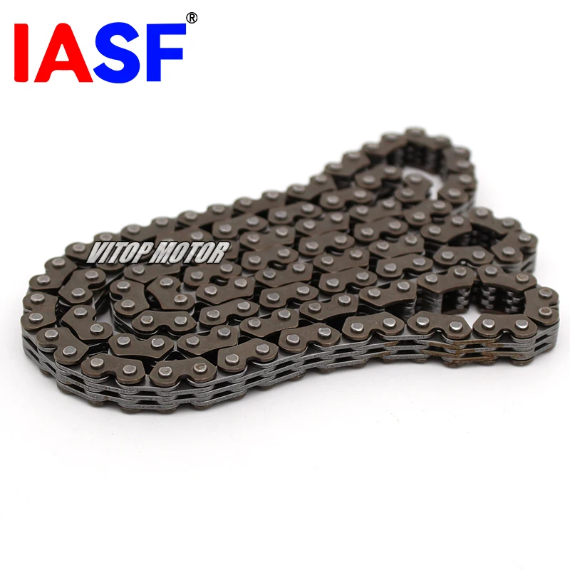 IASF For Honda CBF250 CBX250 Twister 250 XL250 NX250 3x4 126L Camshaft Timing Chain
