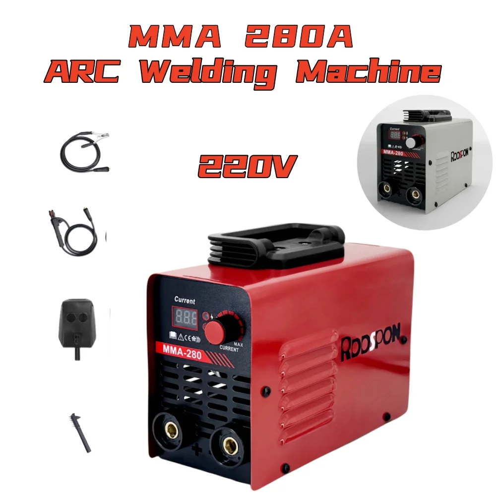 

MMA ARC Welding Machines ARC Current Adjustable LED Digital Display Electric Welding Equipment Car Repairing Tools for Household