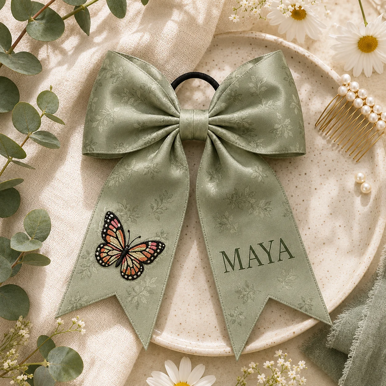 Individuell bestickte Satinsch – Satin Bow Tie Bewertung und Preis