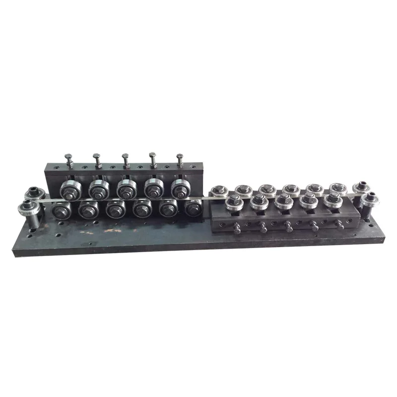 

Manual Flat Bar Stainless Steel Wire Rod Straightener 22 Rollers Straightening Tool 4-8mm China Factory