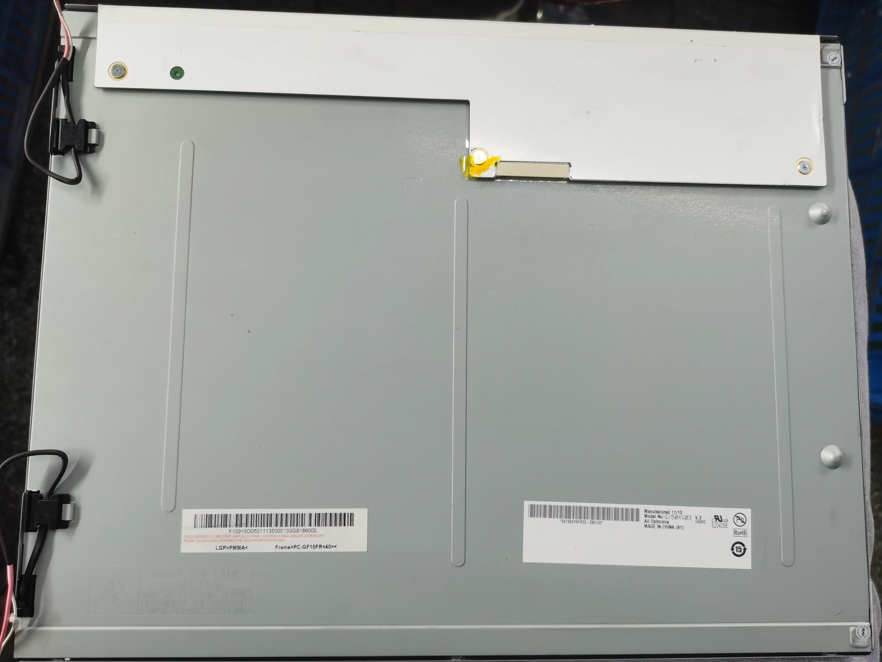 LCD Screen Display Panel For Original G150XG03 V3 15 inch industrial Screen tested in stock G150XG03 V2