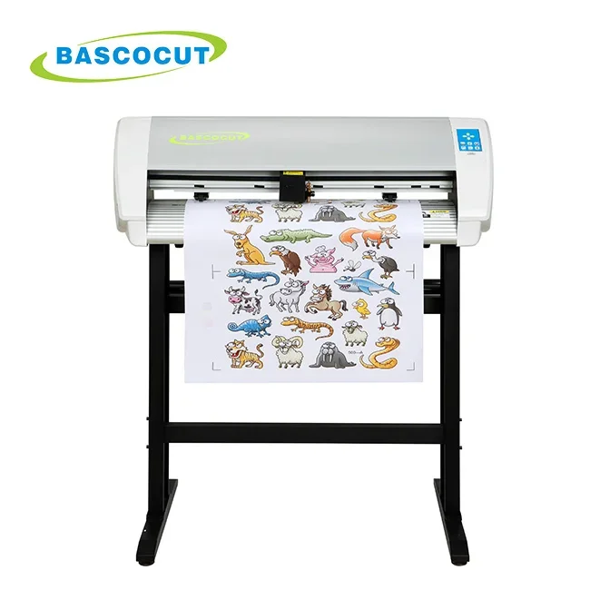 Bascocut CCD Camera Contour Cutting Plotter Graph Sticker Cutting Machine for Vinyl Versatile Vinyl Cutter