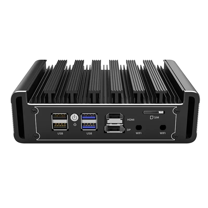 4x 2.5G Intel i226-V Solid Firewall Mini PC N150 N100 Top Version Fanless Soft Router Micro Appliance pfSense Proxmox AES-NI