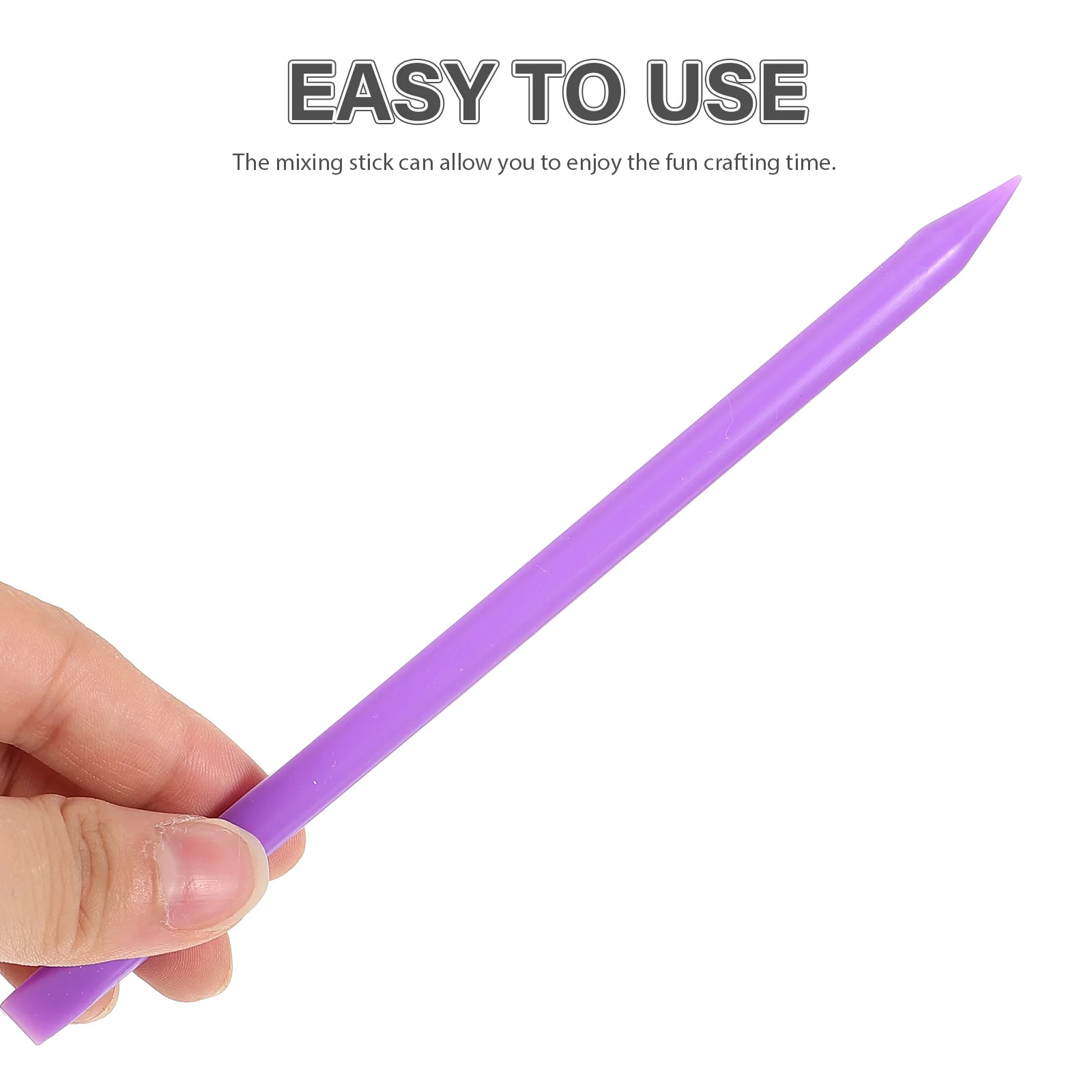 

2 Pcs Jewelry Defoaming Rod Tool Stirring Stick Making Supplies Mixing Epoxy Resin Sticks Paint Stirrer
