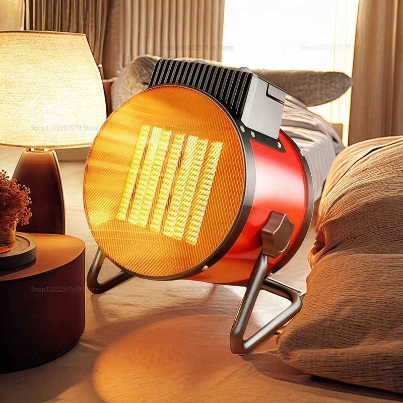 Portable Electric Heater 2000W Hot Air Blower Adjustable Radiator Fan Warm Winter Home Office Room Heater Low Energy Fan Heater