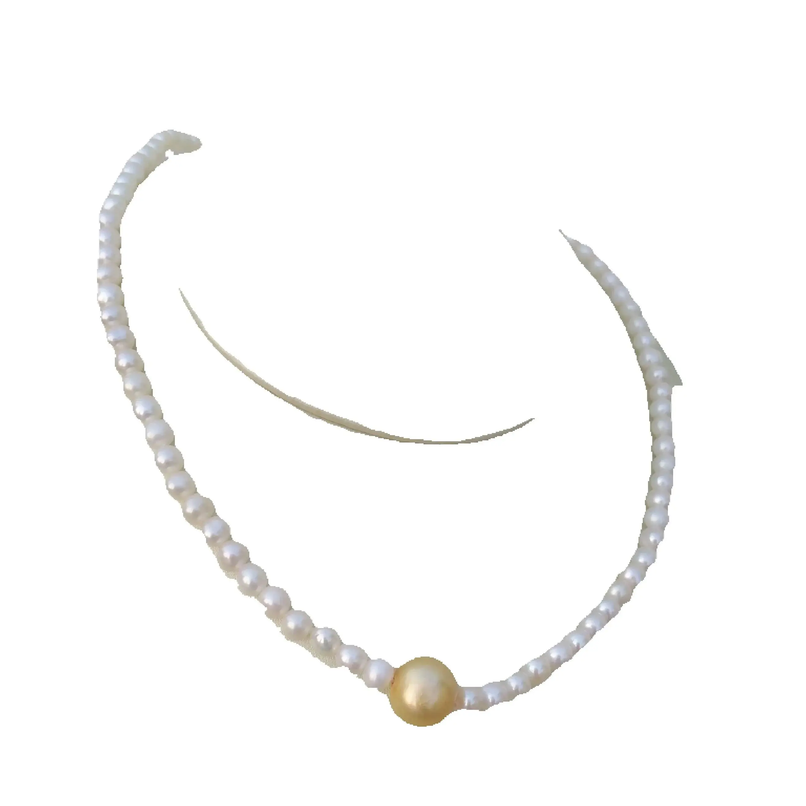 

Classic Natural 5-6mm AAA+ South Sea White 10mm Yeller Pearl Necklace Reasonable Prices and Best Service.