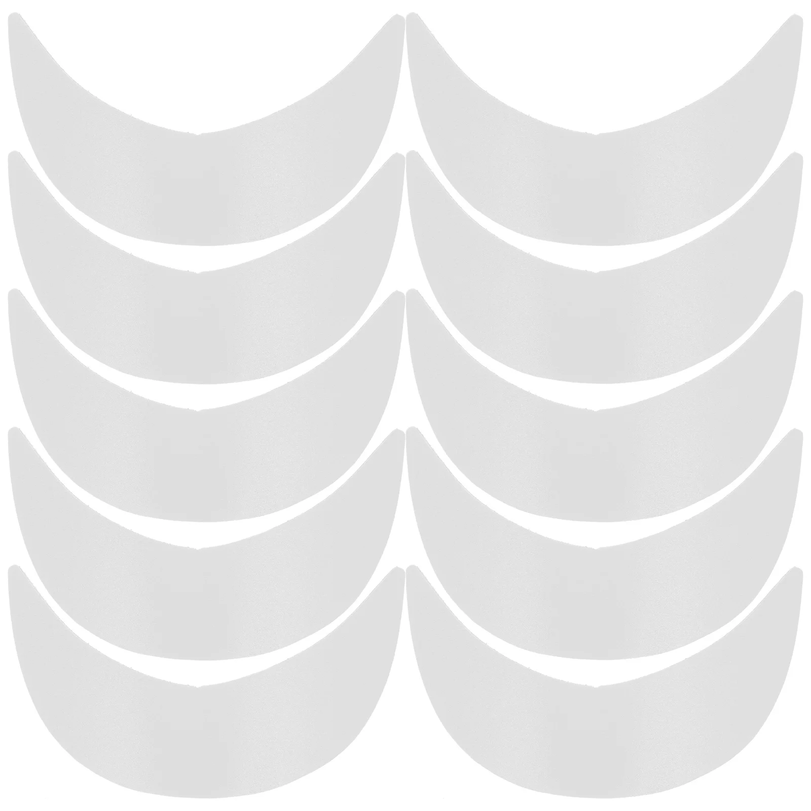 

10Pcs Baseball Hat Brims Peaked Cap Insert Replacement Durable Hat Support Liners for Baseball Caps Sun Shield