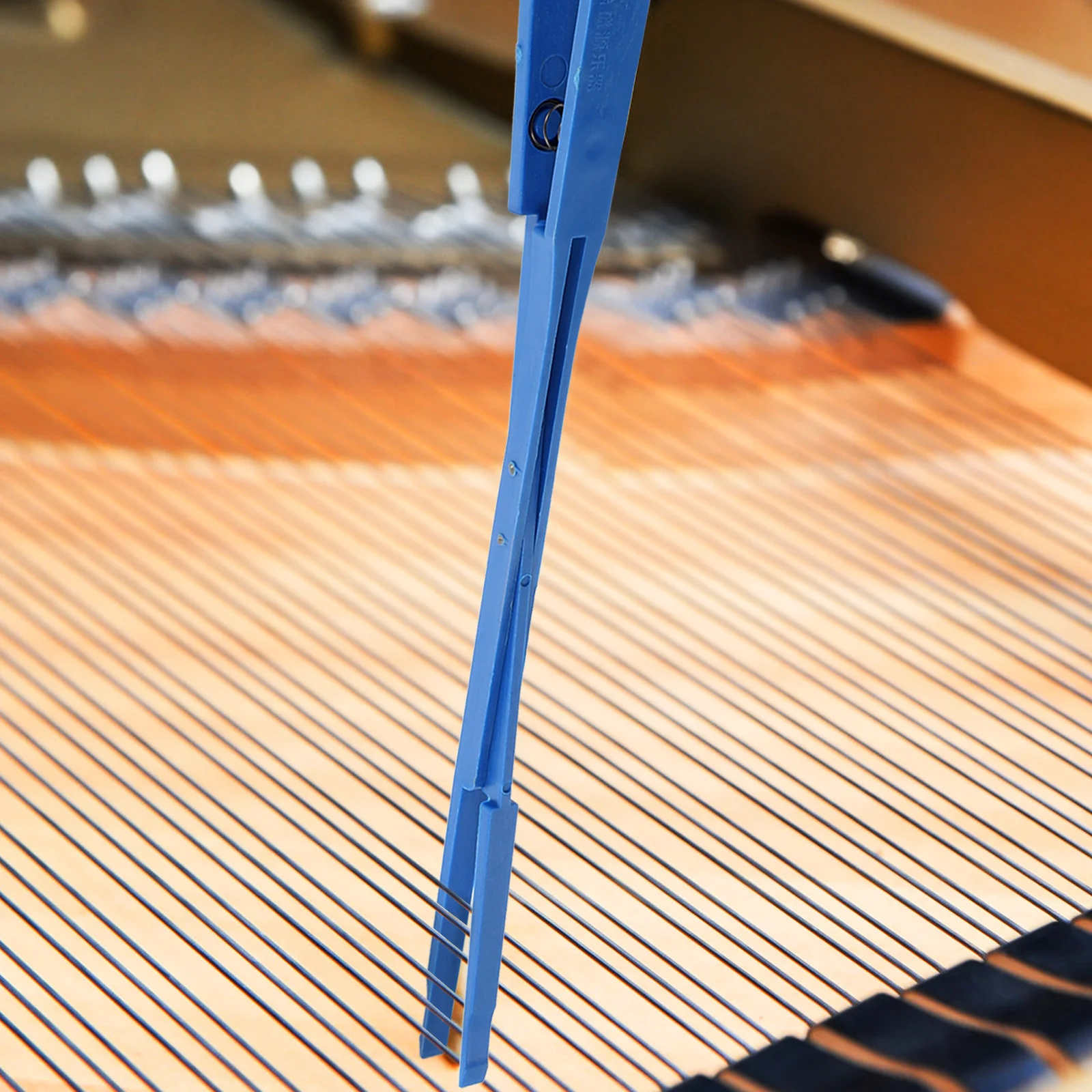 

Nylon Treble Mute Clamp Random Color Mediant Mute Tool Piano Tuning Repair Piano Tuning Accessory Professional Tool