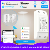 New SONOFF RFR2 433MHz WiFi DIY Smart Switch Smart Home Automation Module Ewelink APP Remote Control Work With Alexa Google Home