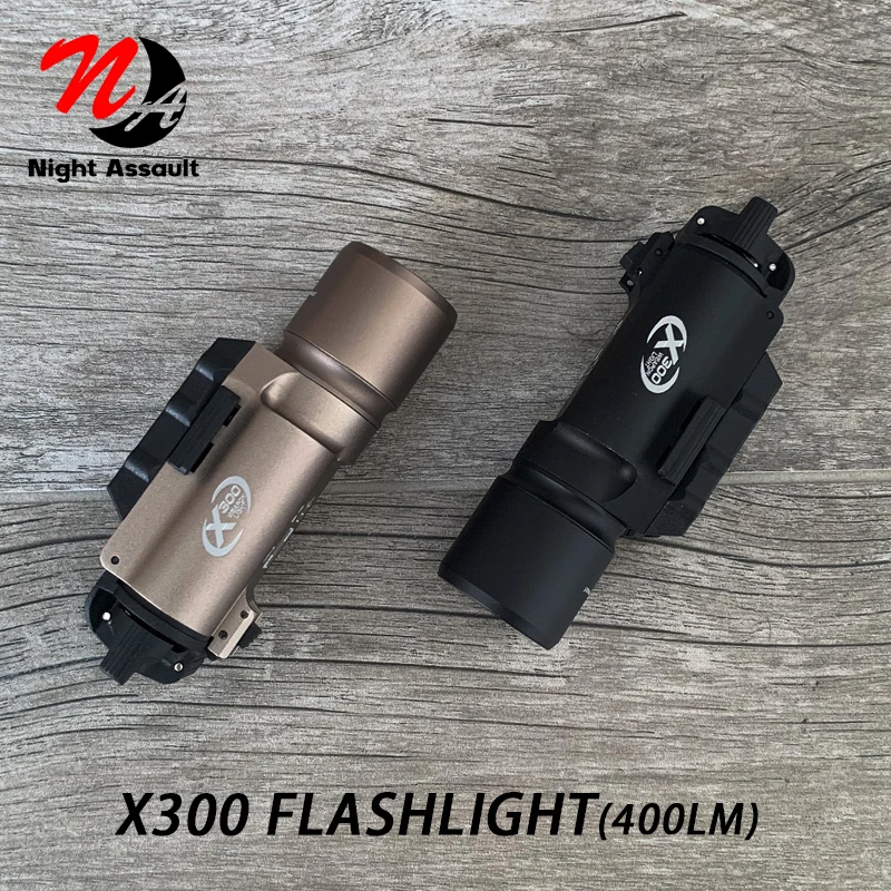 wadsn Surefir X300U X300 Ultra XH35 X300V Tactical Flashlight gun Metal Pistol Scout  lamp Airsoft Hunting Weapons Strobe Light