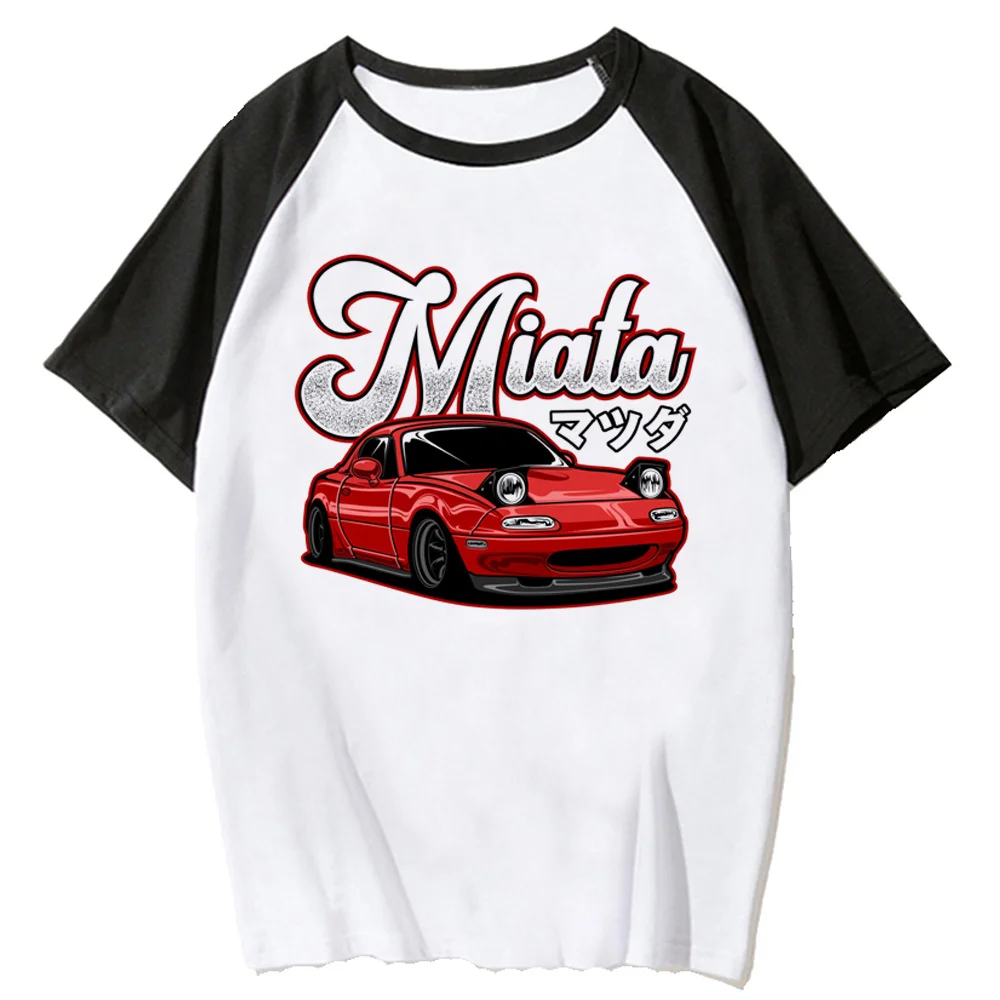 Miata Tee women Y2K designer funny top girl graphic clothes