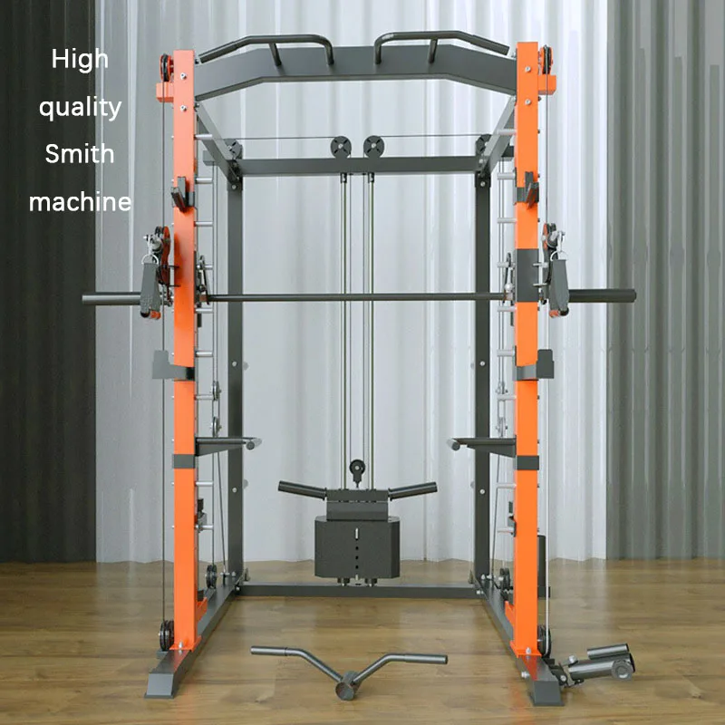 

Commercial Multifunctional Power Rack Smith Machine System for Home & Gym