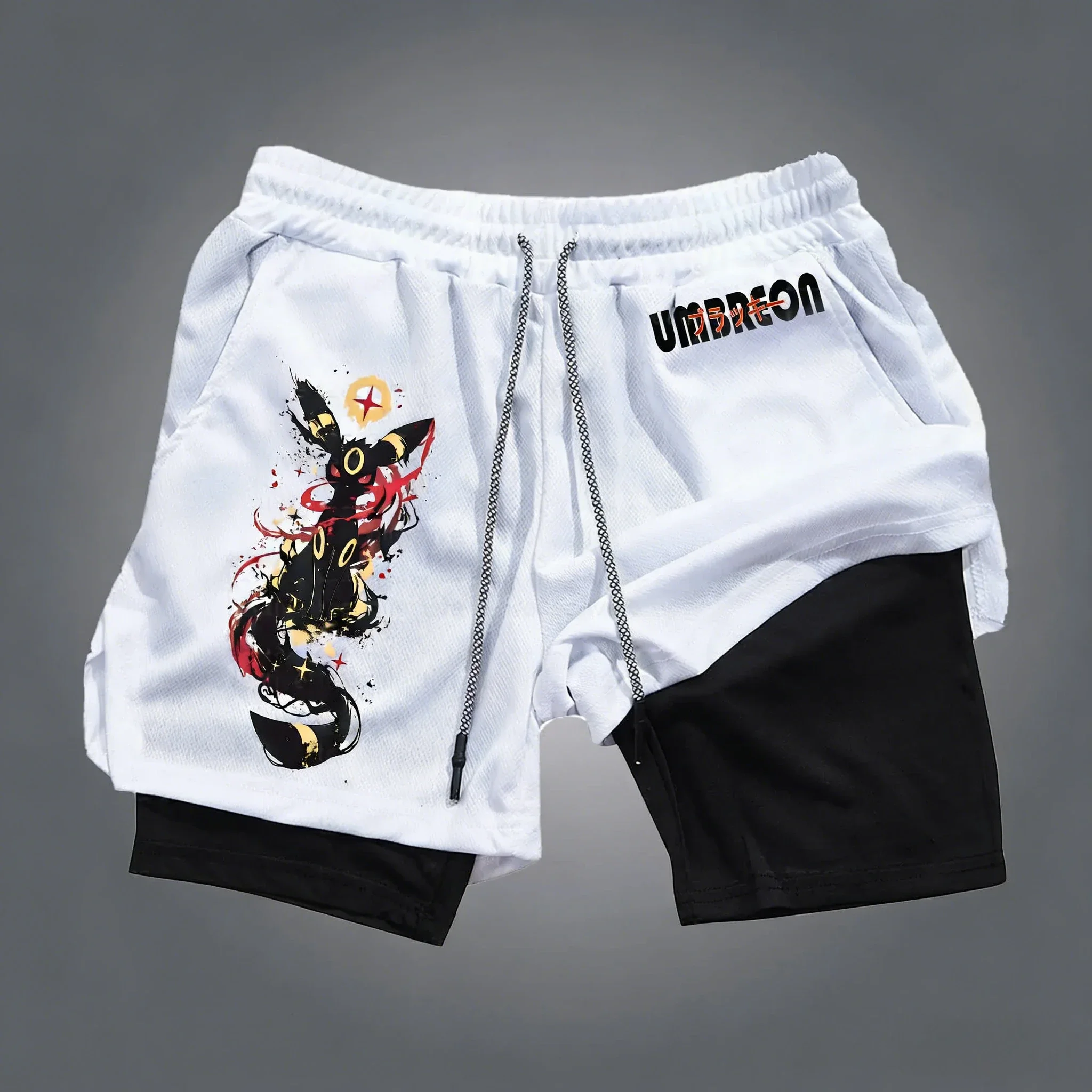 shorts-esportivos-2-em-1-unissex-pokemon-anime-estampado-dupla-camada-2026-novo-de-verao-para-natacao-e-caminhada-respiravel-de-secagem-rapida