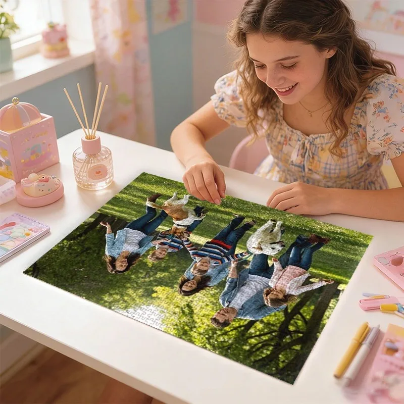 35/300/500/1000pcs Personalized Custom Photo Puzzle Selfie Photo Friends A Memorable Keepsake Or A Special Celebration
