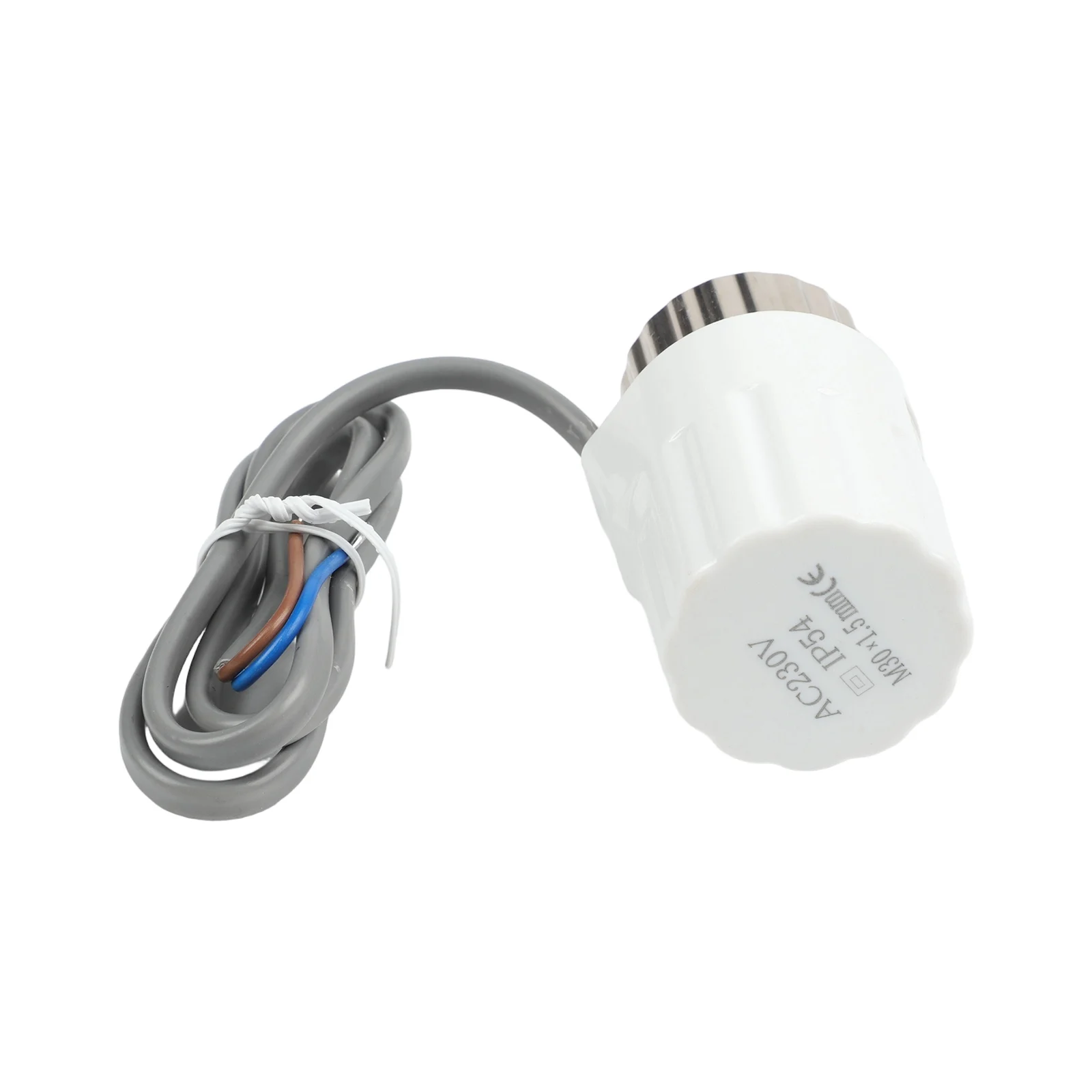 

Electric Thermal Actuator 230V M30*1.5mm Visual Radiator Actuator Valve For Underfloor Heating TRV Thermostatic Radiator Valve