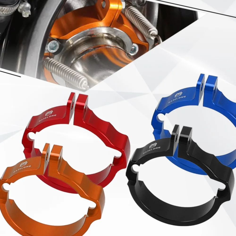 

ДЛЯ 250 300 SX XC XC-W 250 SX-F 2023 2024 2025 для Husqvarna TC TX TE 250 300 Наконечник выхлопной трубы с ЧПУ Глушитель Зажим для труб Защита фланца