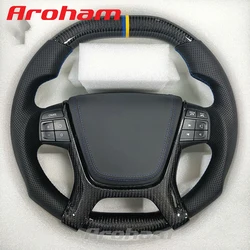 Aroham 100% Real Carbon Fiber Steering Wheel For Volvo S80 XC60 XC70 2008 2009 2010 2011 2012 2013 2014 2015 2016