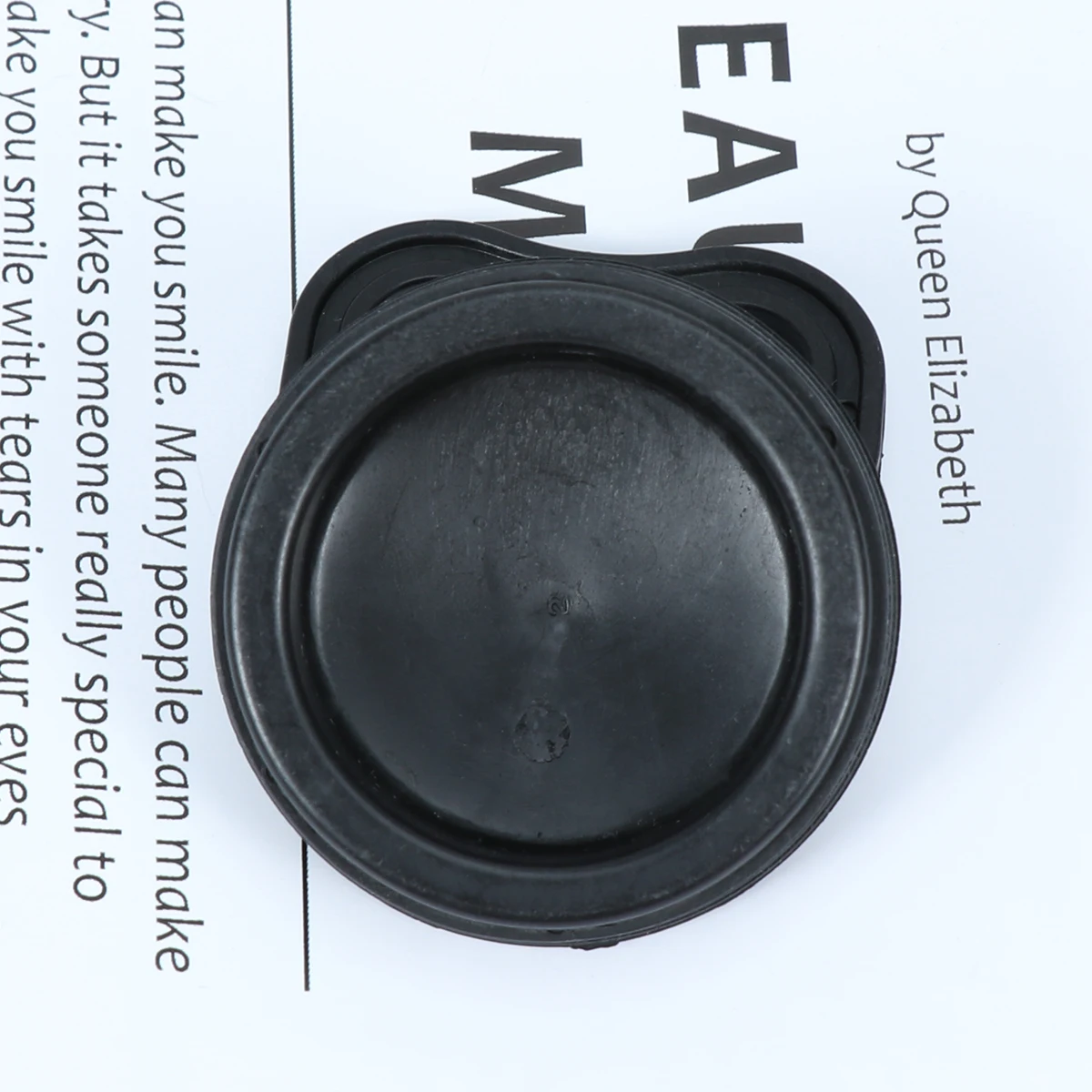 1개 고무 51mm 블랙 소프트 PP 고무 평면 덮개 밀폐 배수구 주방 욕실 세탁실 배수구 마개 가정용 욕조 마개 주방용