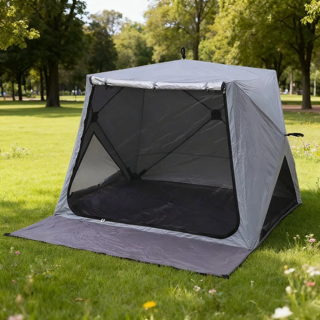 Cross-border customized Amazon explosion automatic quick-opening beach shading folding camping tent outdoor camping tent