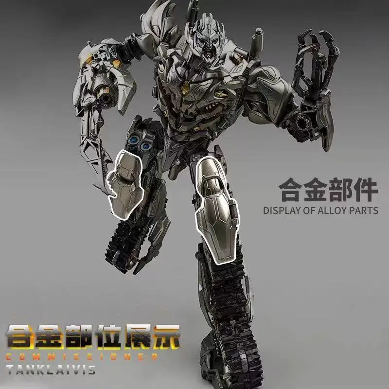 Transformation Spielzeug 6618D 6618D Legierung Vergrößerte Version Kommandant Megatron Action Figur Modell Figur Original Box Sammlung Geschenk