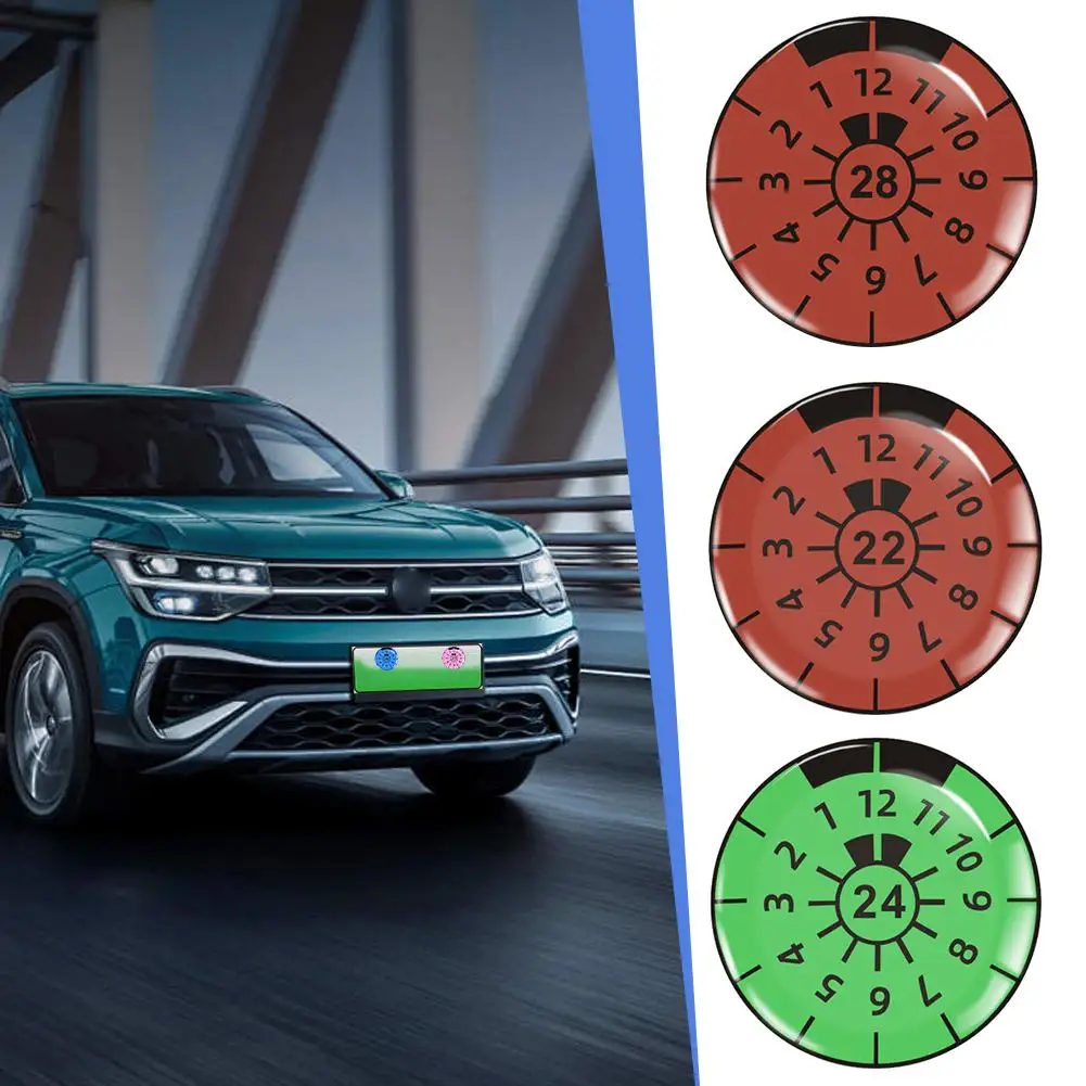 2PCS Premium Car Stickers Decor High Quality PVC Heat Resistant Sunproof Waterproof Non Fade Easy Peel Stick for All Vehicles