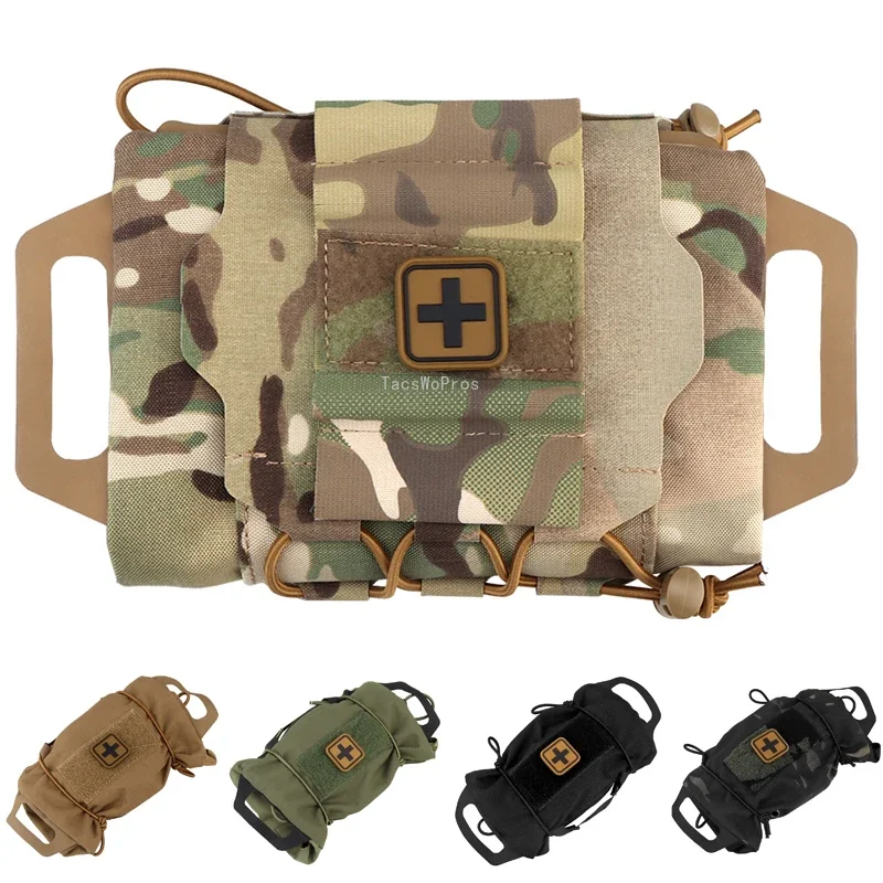 Tactical Molle EDC Pouch Airsoft Rapid Deployment First-aid Kit Survival Outdoor Hunting Emergency Bag Camping Medical Kit