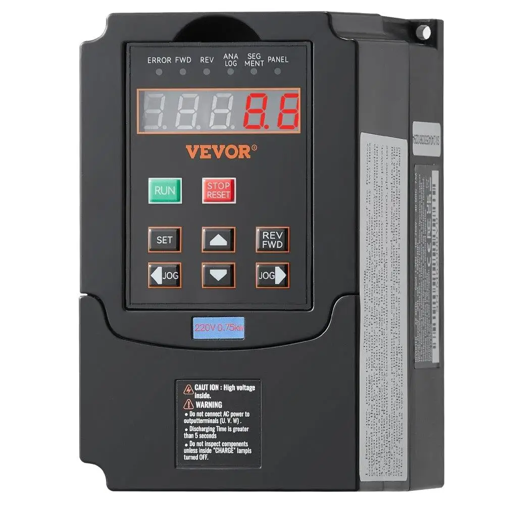 

1HP 0.75KW 3.5A 1 3 Phase 220V VFD 40-60Hz 0-400Hz CNC for spindle Motor Speed Controller