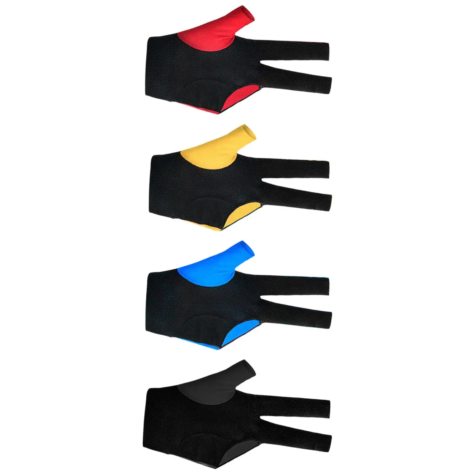 Three Fingers Billiard Glove Comfortable Wear Resistant Nonslip Pool Cue Glove