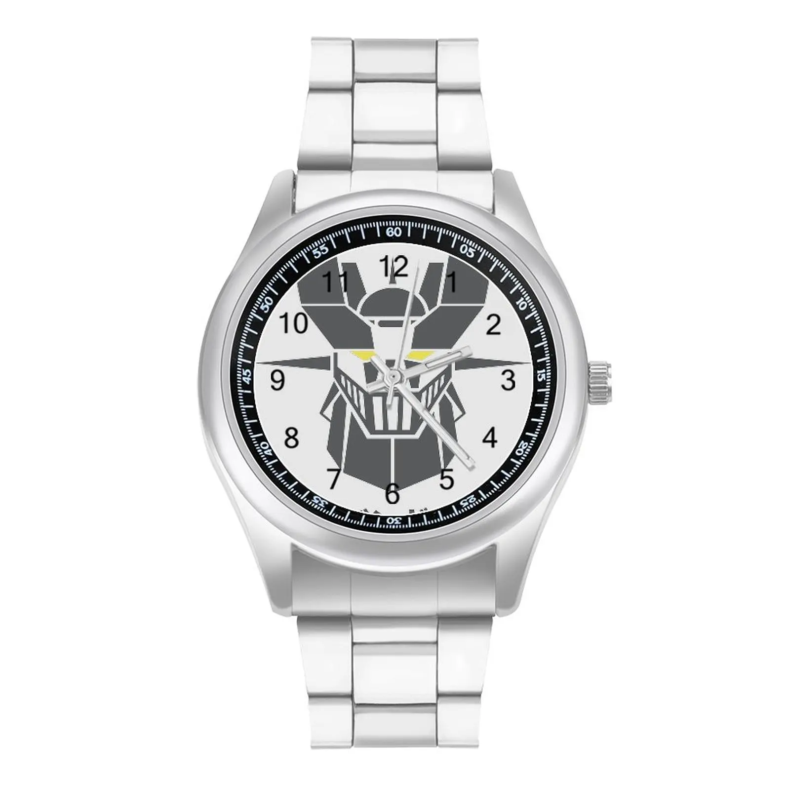 

Goldorak Japanese Anime Quartz Watch Mazingers Z Round Ladies Wrist Watches Design Stainless Travel Fashion Wristwatch