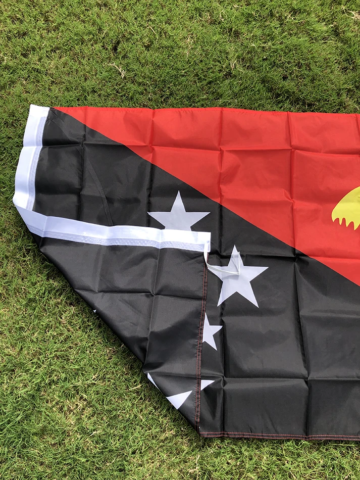 SKY FLAG Papua New Guinea flag 90*150cm 3x5fts polyester Hanging Papua New Guinea flag Home Decoration banner