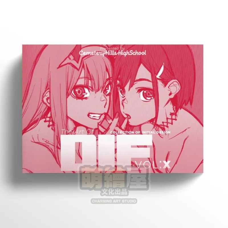 

DARLING in The FRANXX Darli-fra Artbook Concept Art Collection DIF Storyboard Animation Artwork Line Art Full-Color Anime Manga