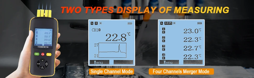 

New industrial and agricultural digital temperature and humidity sensor data logger with LCD display for real-time data in 2026