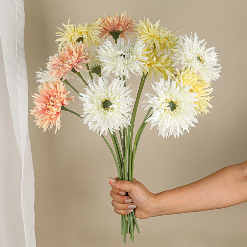 Decoratieve Gerbera kunstbloemen Niet-vervagende realistische bloemstuk Simulatie Gerbera Home Decor