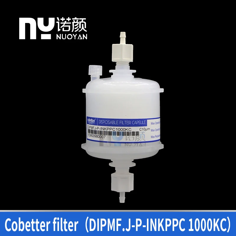 

Cobetter DIPMFJ-P-INKPP1000KC DIPMFJ9B-P 10 мкм капсульный растворитель/УФ-чернильный фильтр для струйного принтера Flora/Witcolor/Liyu 10Mircons