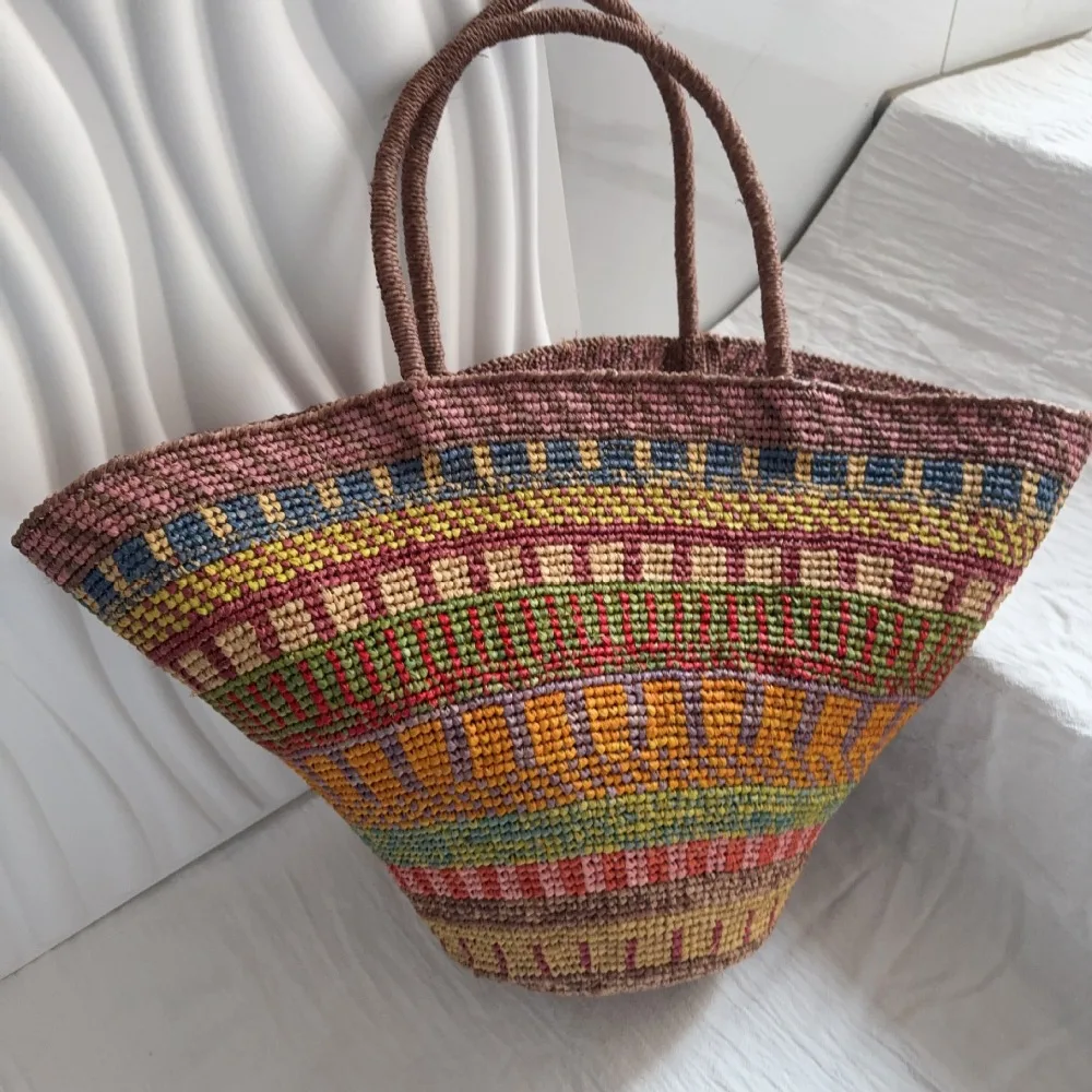 

26 New Handwoven Straw Bags for Women's Vacation Shoulder Tote Texture Unique Fashion Simple Casual Daily Elegant and Sweet