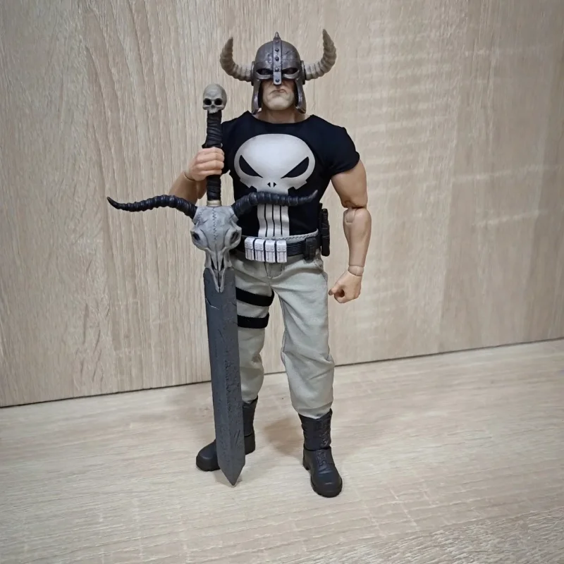 Kraken Studio Criminal Nemesis Punisher Action Figure 1/12 Scale Deluxe Edition Standard Edition Collectible Model Toy for Gifts